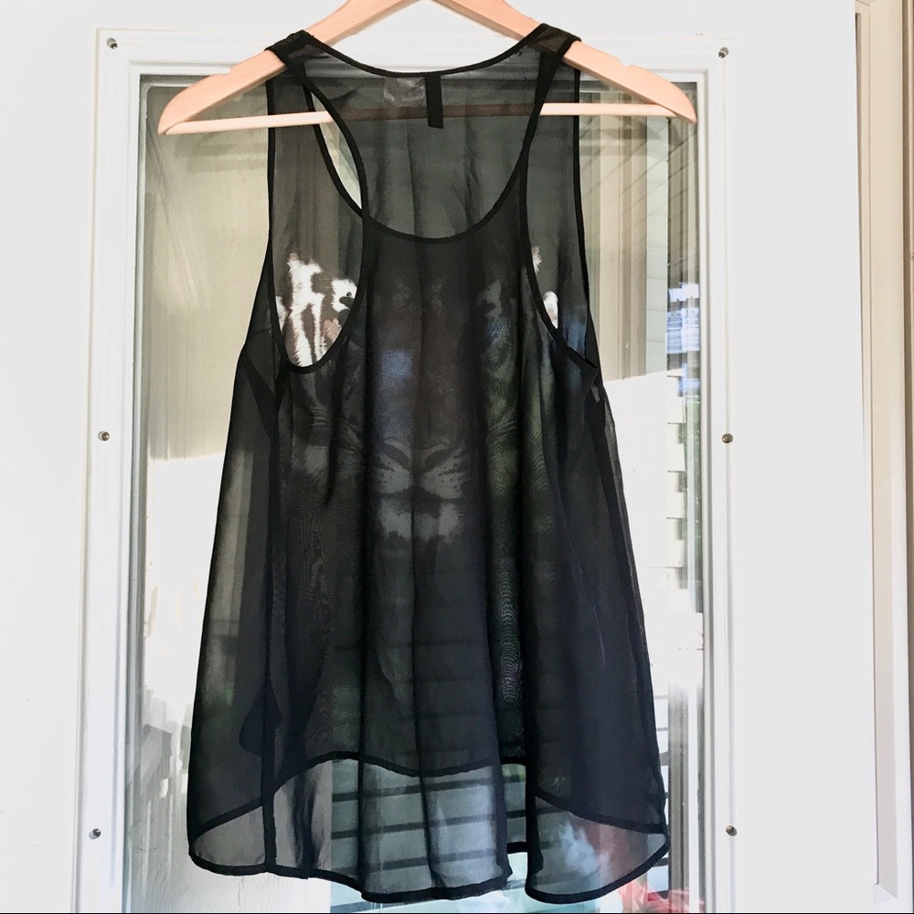 Sheer Racerback Tiger Tank🐯 - Picture 3 of 3